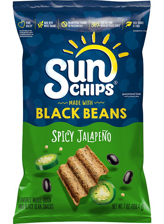Bag of SunChips® Black Bean Spicy Jalapeño